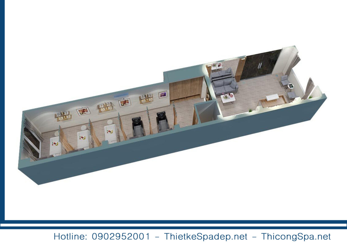 2 1 1132x800 - Thiết kế nội thất Bosa Spa tại Ph&uacute; Mỹ Vũng T&agrave;u