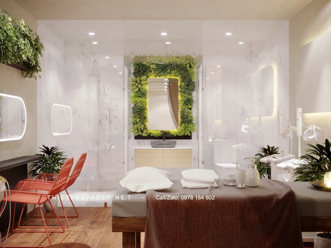 31 new 1067x800 - Thiết kế v&agrave; thi c&ocirc;ng thẩm mỹ viện 188 Beauty