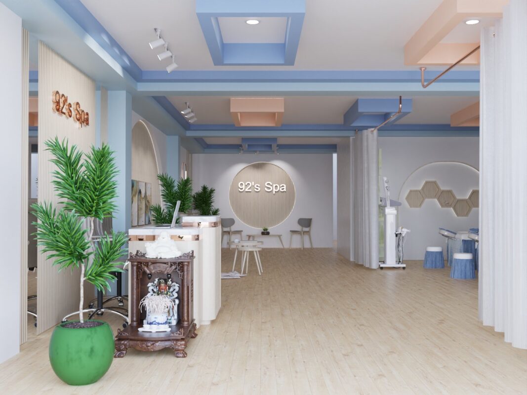 5 1 1067x800 - Thiết kế nội thất 92's Spa tại Đồng Th&aacute;p