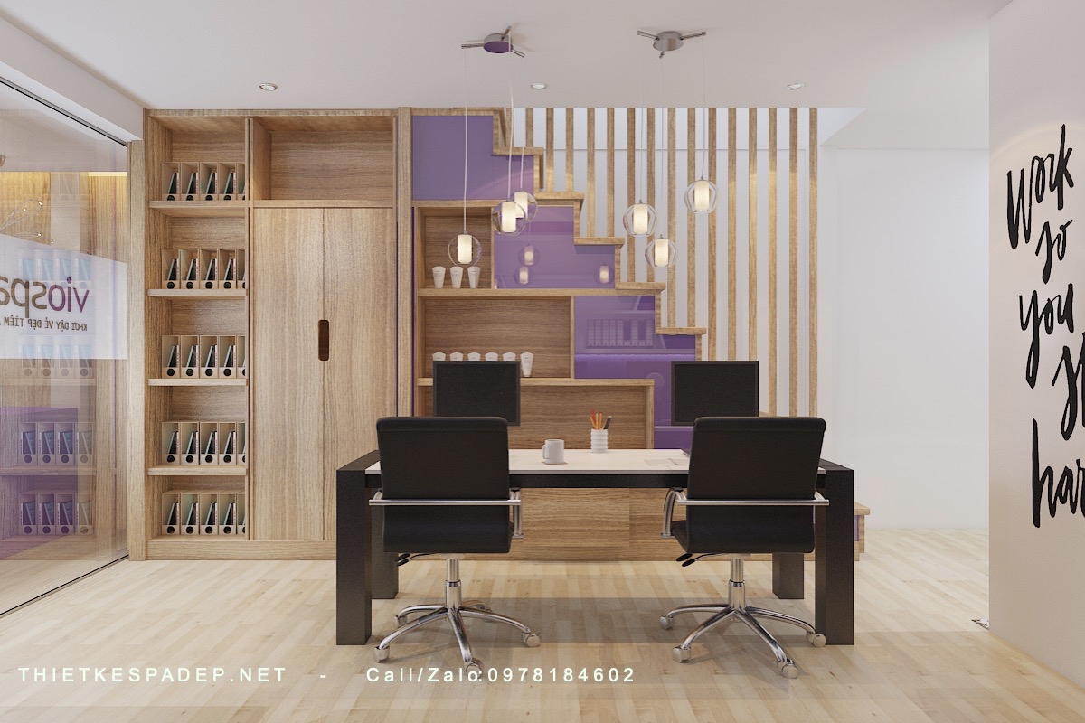 VAN PHONG VIEW 02 new - Thiết kế thi c&ocirc;ng trọn g&oacute;i Vio Spa tại Bi&ecirc;n Ho&agrave; Đồng Nai