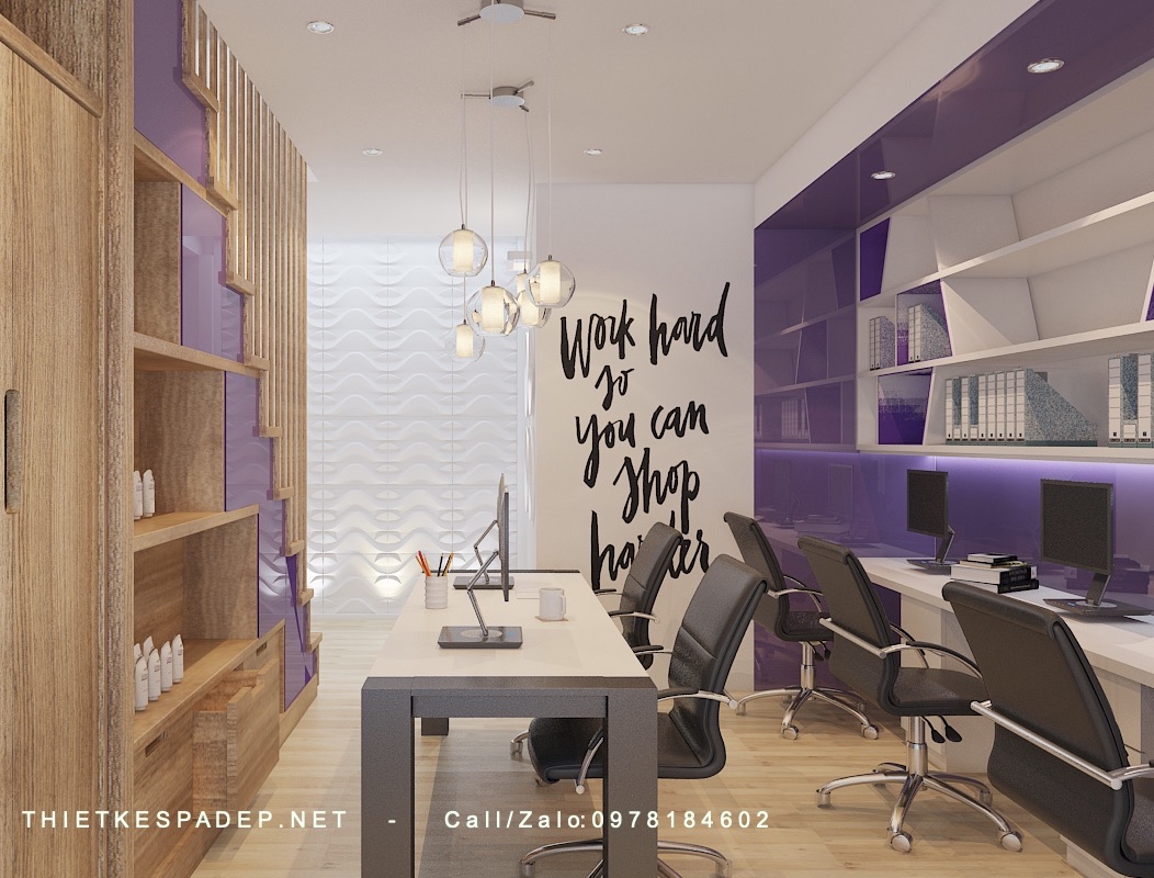 VAN PHONG VIEW 03 new - Thiết kế thi c&ocirc;ng trọn g&oacute;i Vio Spa tại Bi&ecirc;n Ho&agrave; Đồng Nai