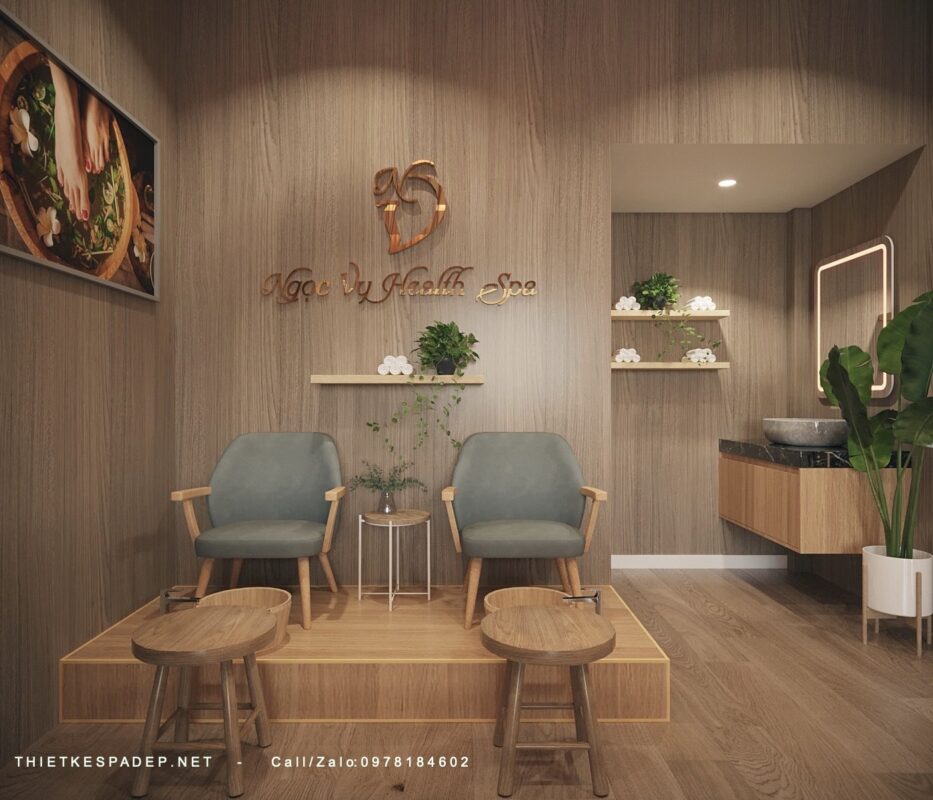 nv11 spadep 933x800 - Thiết kế Spa Ngọc Vy chuy&ecirc;n về gội đầu dưỡng sinh