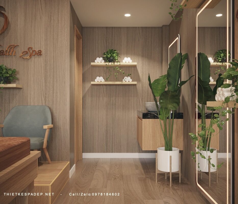 nv13 spadep 933x800 - Thiết kế Spa Ngọc Vy chuy&ecirc;n về gội đầu dưỡng sinh