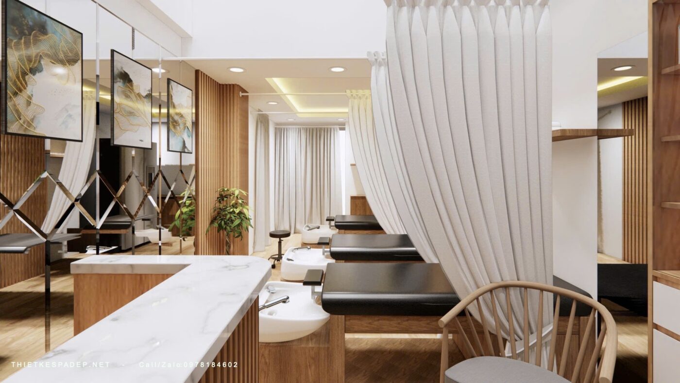 spa phuongguyen111 1400x788 - Thiết kế v&agrave; thi c&ocirc;ng trọn g&oacute;i Phương Nguyễn Spa
