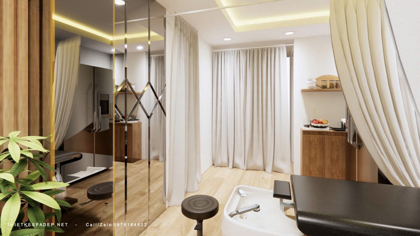 spa phuongguyen18 1400x788 - Thiết kế v&agrave; thi c&ocirc;ng trọn g&oacute;i Phương Nguyễn Spa